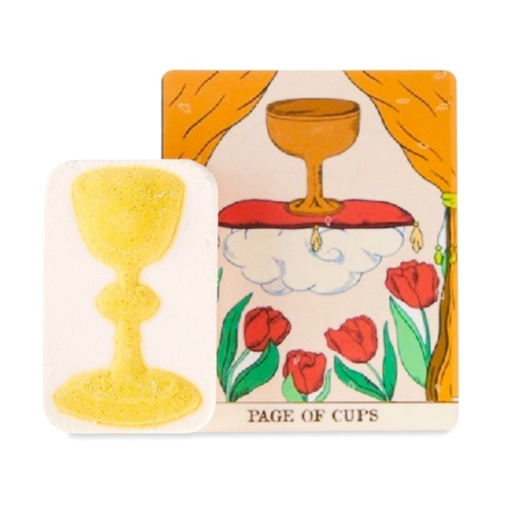 🌟 GOLDEN PAGE OF CUPS BATH BOMB 🌟